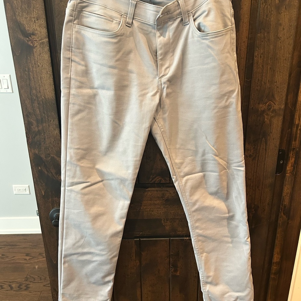 Calvin Klein Gray Slim Fit Pants
